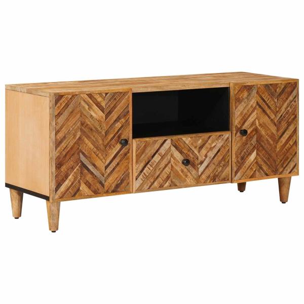 ARDEBO.de - Stauraumschränke Braun 105 x 33,5 x 46 cm Massivholz Mango