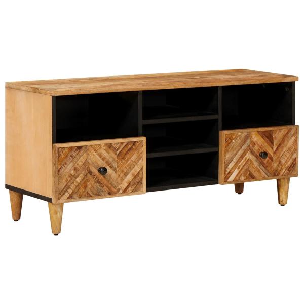 ARDEBO.de - Stauraumschränke Braun 100 x 33,5 x 46 cm Massivholz Mango