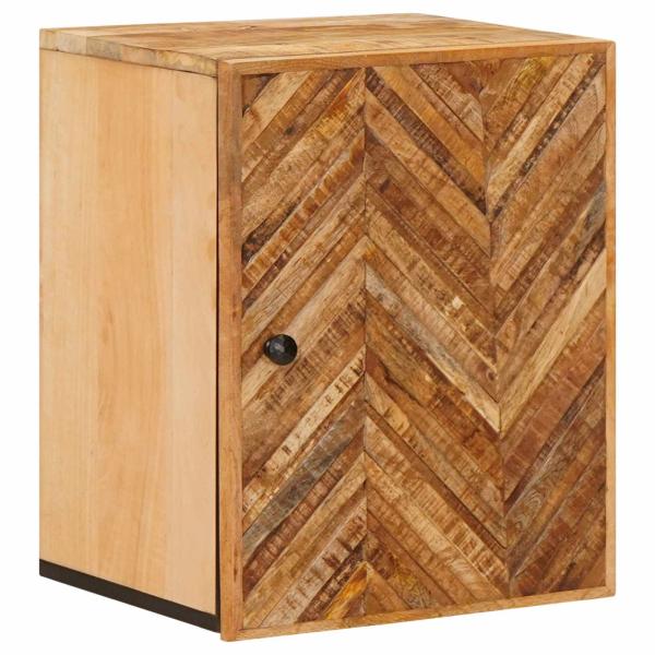 ARDEBO.de - Hängeschrank Braun 38 x 33,5 x 48 cm Massivholz Mango