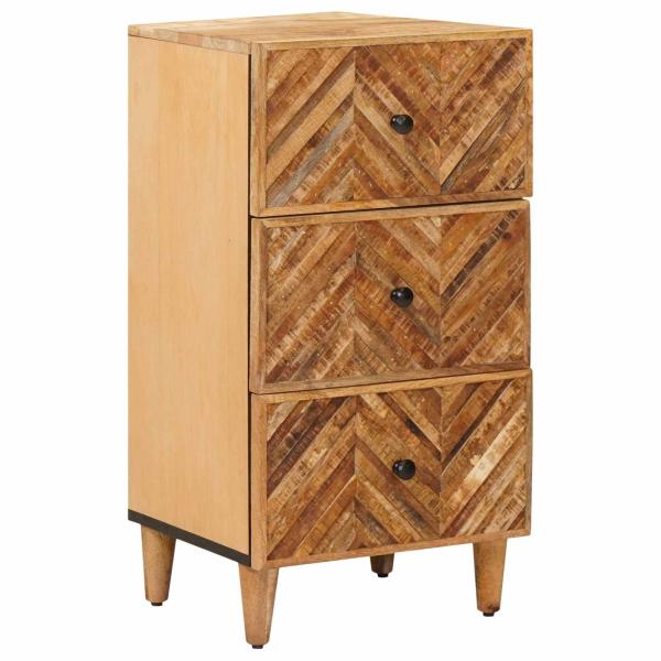 ARDEBO.de - Stauraumschr?nke Braun 40 x 33,5 x 75 cm Massivholz Mango