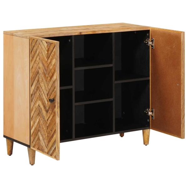 Stauraumschränke Braun 90 x 33,5 x 75 cm Massivholz Mango