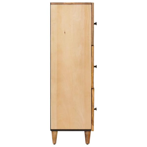 Stauraumschränke Braun 40 x 33,5 x 110 cm Massivholz Mango