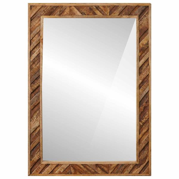 Spiegel Braun 70 x 50 x 3 cm Glas