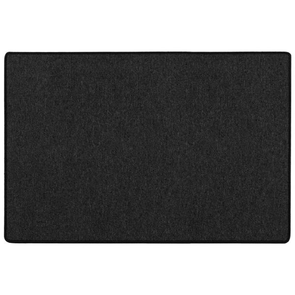 Teppichläufer Anthrazit 100 x 150 cm 100% Polypropylen