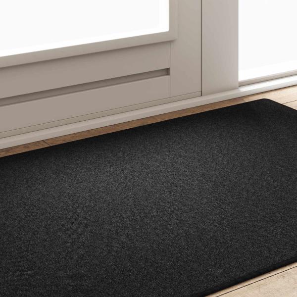 Teppichläufer Anthrazit 100 x 150 cm 100% Polypropylen