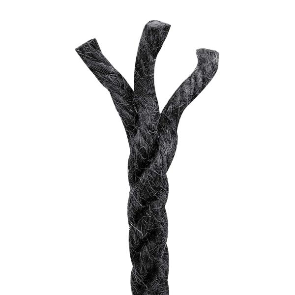 Juteseil 8 mm Schwarz 100% Tossa Jute