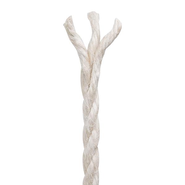 Juteschnur 10 stk. 2 mm Weiß 100% Tossa Jute
