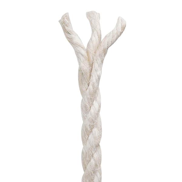 Juteschnur 4 mm Weiß 100% Tossa Jute