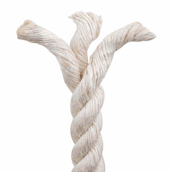 Juteseil 14 mm Weiß 100% Tossa Jute