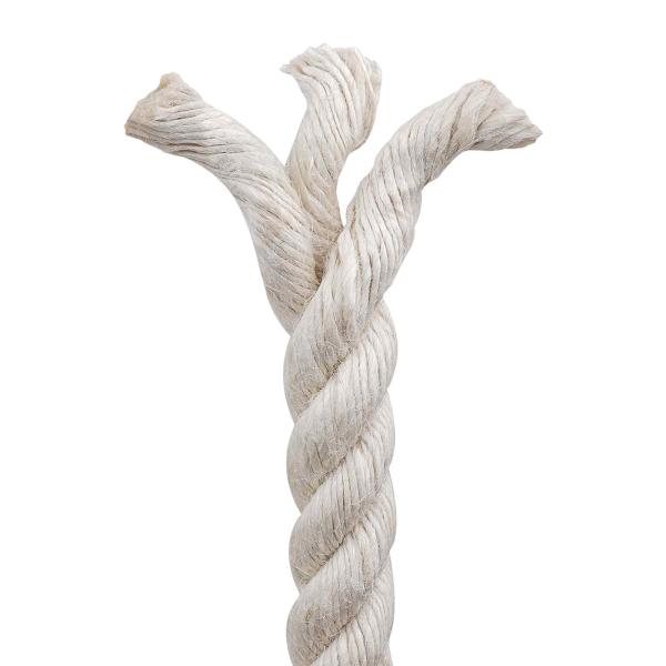 Juteseil 16 mm Weiß 100% Tossa Jute