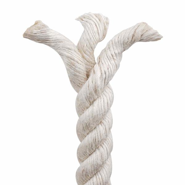 Juteseil 24 mm Weiß 100% Tossa Jute