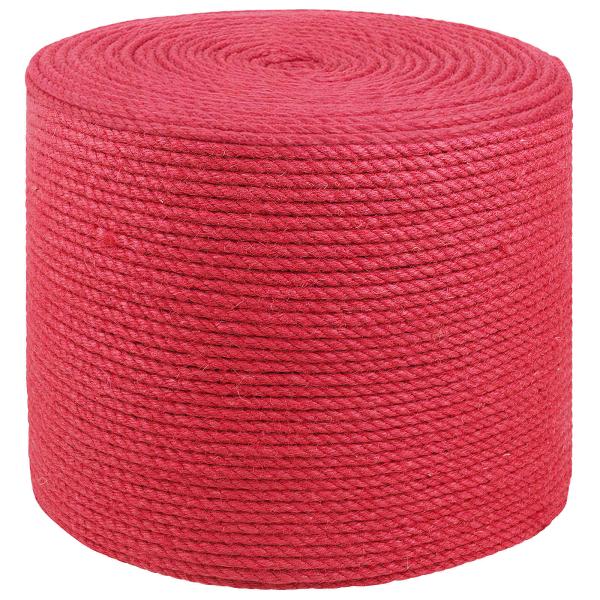 ARDEBO.de - Juteseil 6 mm Rot 100% Tossa Jute