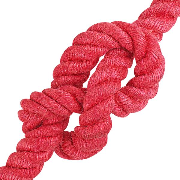 Juteseil 24 mm Rot 100% Tossa Jute