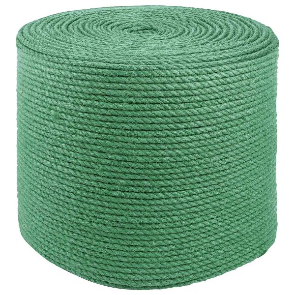 ARDEBO.de - Juteseil 6 mm Grün 100% Tossa Jute