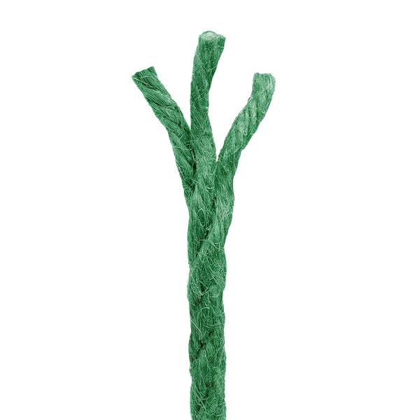 Juteseil 6 mm Grün 100% Tossa Jute
