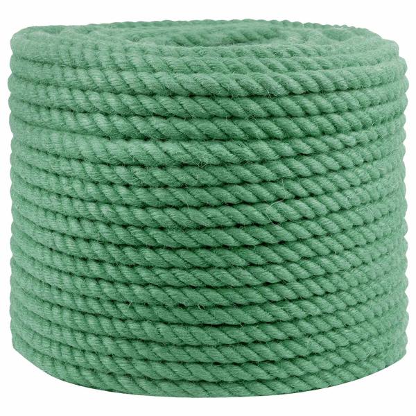 ARDEBO.de - Juteseil 12 mm Grün 100% Tossa Jute