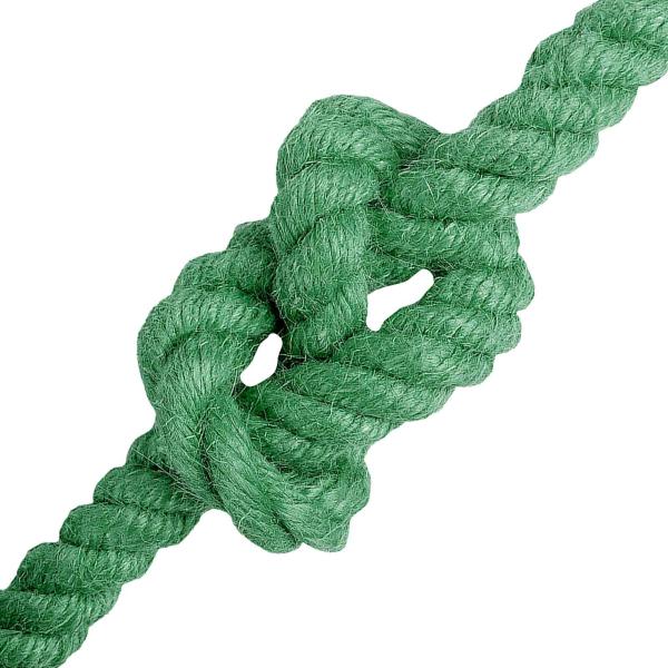 Juteseil 14 mm Grün 100% Tossa Jute