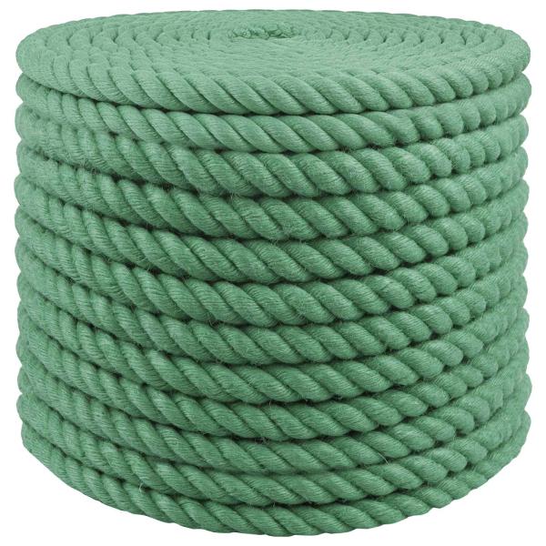 ARDEBO.de - Juteseil 20 mm Grün 100% Tossa Jute