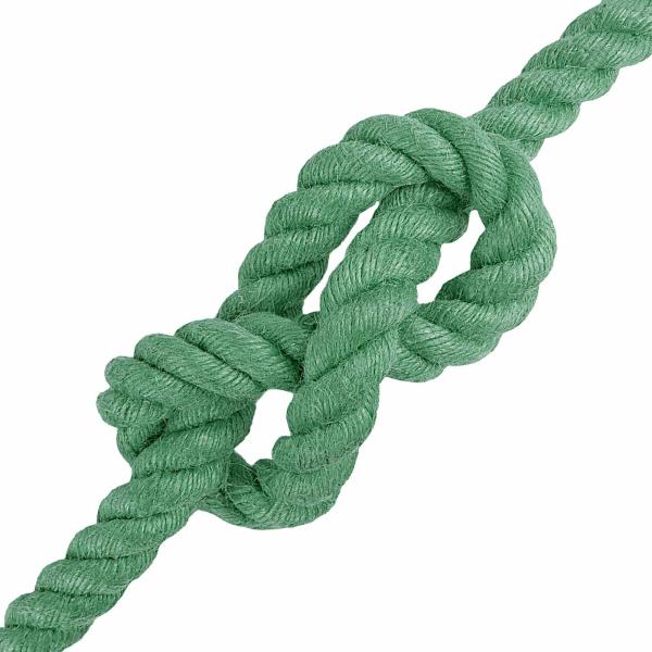 Juteseil 20 mm Grün 100% Tossa Jute