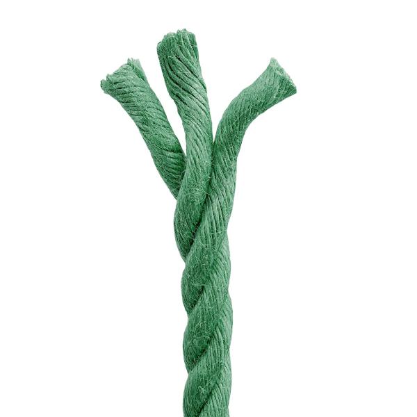 Juteseil 20 mm Grün 100% Tossa Jute