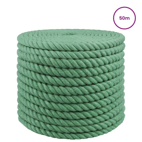 Juteseil 24 mm Grün 100% Tossa Jute
