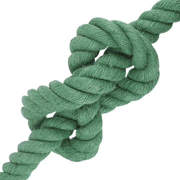 Juteseil 50 mm Grün 100% Tossa Jute