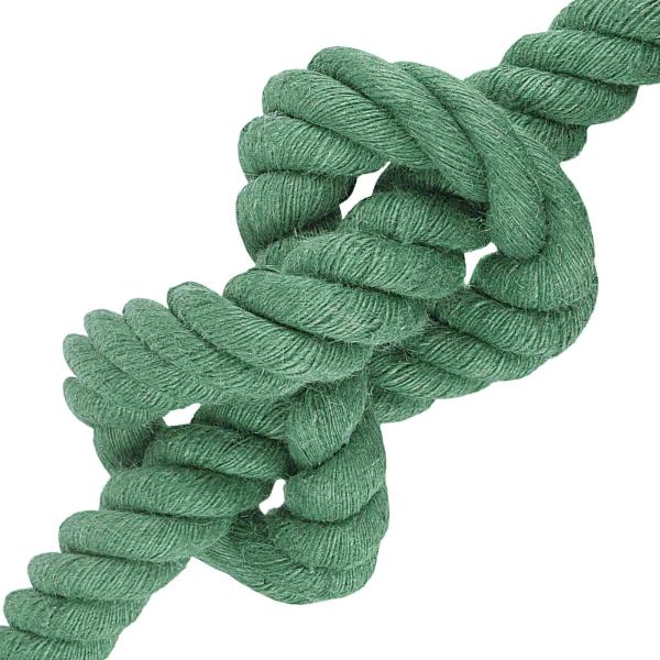 Juteseil 60 mm Grün 100% Tossa Jute