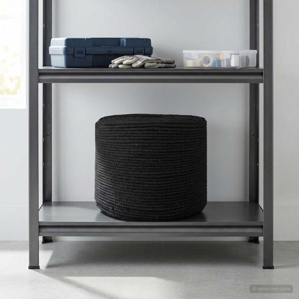 ARDEBO.de - Baumwollzwirn 4 mm 50 m Schwarz 100% Baumwolle