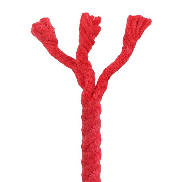 Baumwollseil 8 mm 250 m Rot 100% Baumwolle