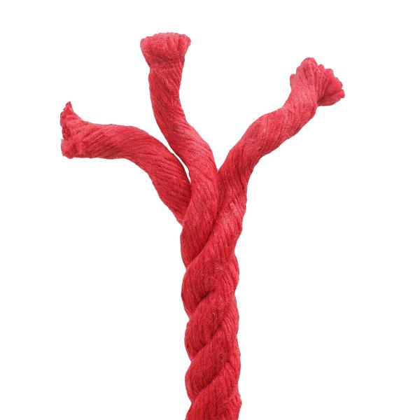Baumwollseil 12 mm 250 m Rot 100% Baumwolle