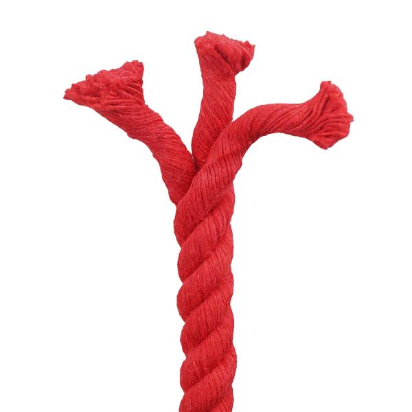 Baumwollseil 24 mm 50 m Rot 100% Baumwolle