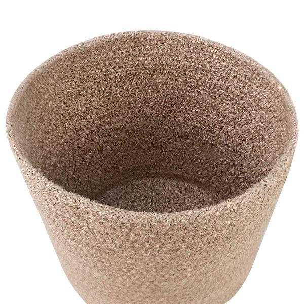 Pflanztopfsatz 2 stk. Natur Ø 21 x 21 cm 100% Tossa-Jute