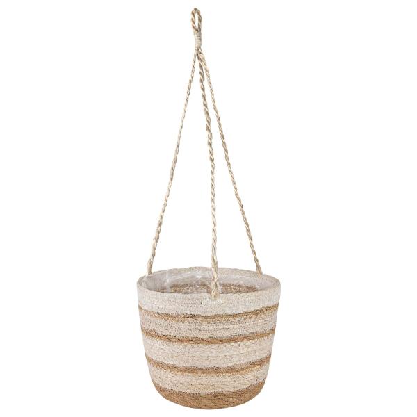 3 stk. Natürlich, Weiß und Beige Ø26 x 19 cm 100% Seegras