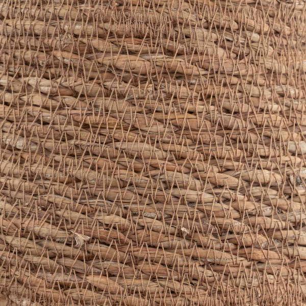 Pflanzenkübel mit Griffen Natur Ø 45 x 36 cm 100% Seegras