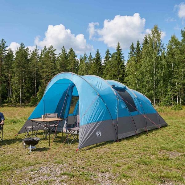 ARDEBO.de - Tunnelzelt 560 x 395 x 212 cm Blau