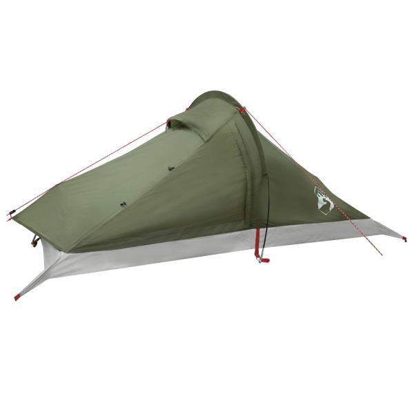 Trekkingzelt 4 Personen Olivgrün