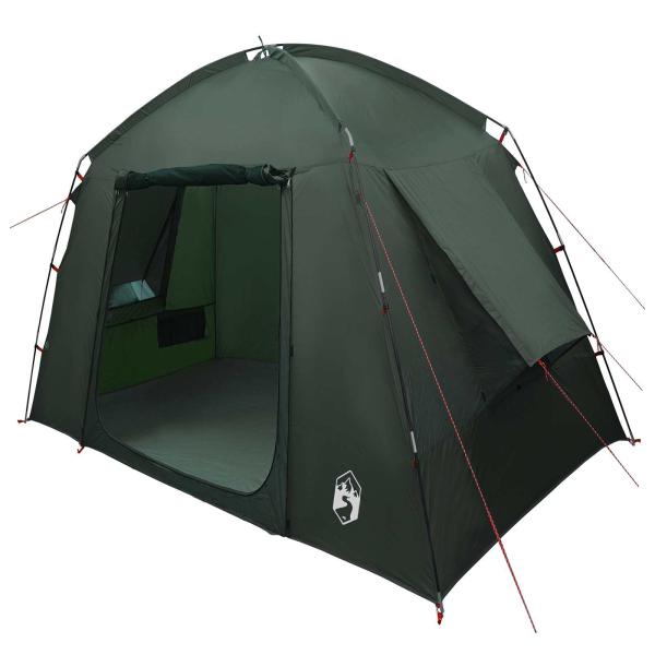 Hütten-Zelt 3 Personen Armeegrün Polyester