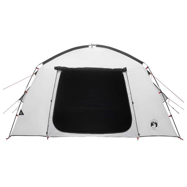 Hütten-Zelt mit Dach Weiß Blackout 300 x 210 x 156 cm Polyester
