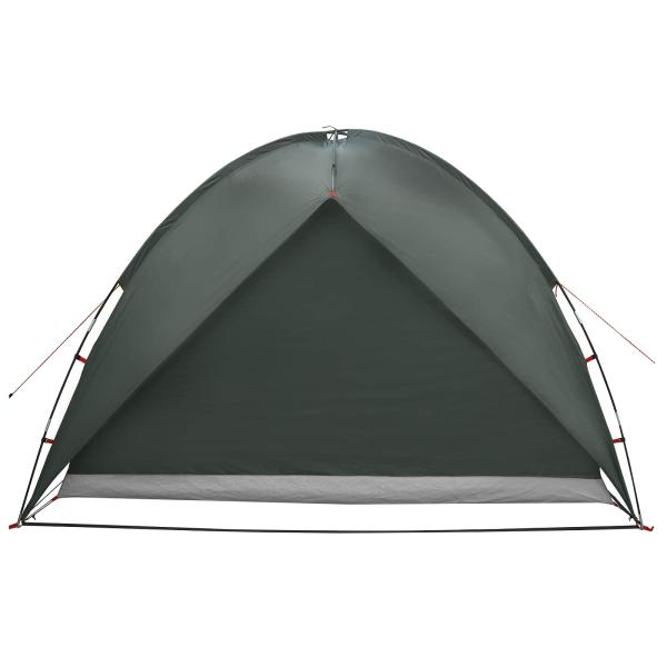 Campingzelt mit Regenhaube wasserdicht Kuppel Olivegrün