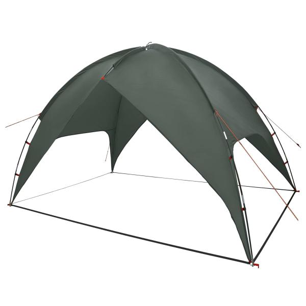 Campingzelt mit Regenhaube wasserdicht Kuppel Olivegrün