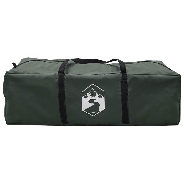 Campingzelt mit Regenhaube wasserdicht Kuppel Olivegrün