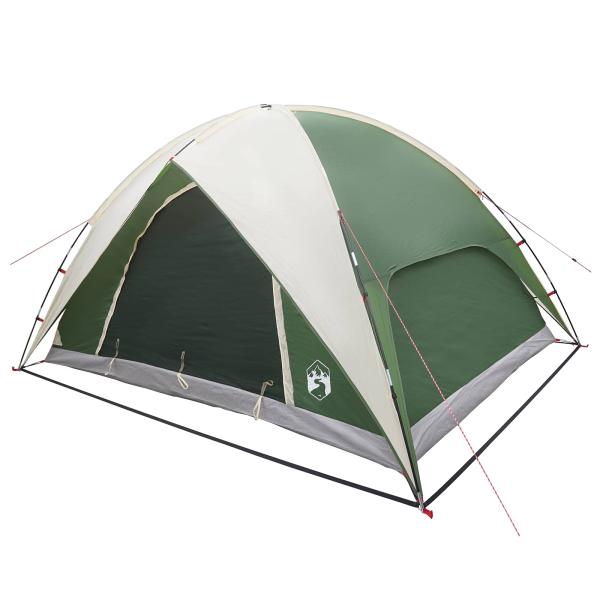 Campingzelt mit Regenhaube wasserdicht 5 Personen Grün