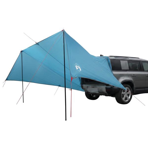 Fahrzeugmarkise Blau 500 x 515 x 215 cm Polyester und Stahl