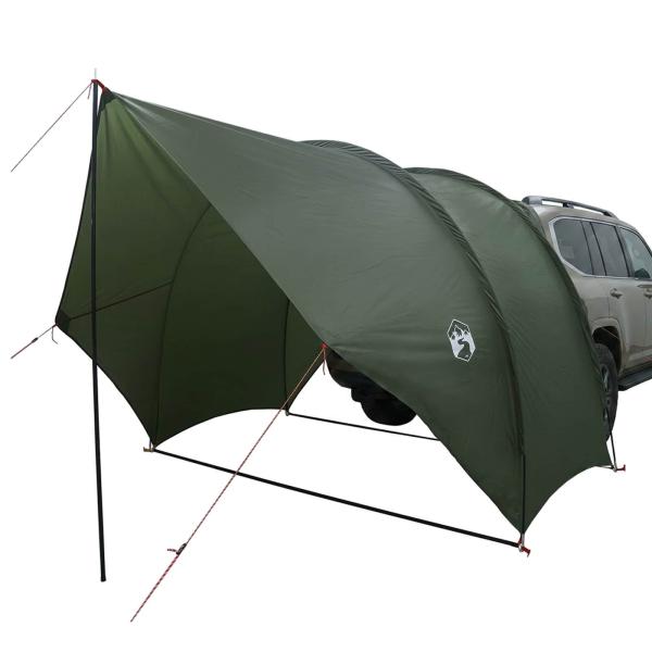 Heck-Awnings wasserfest 405 x 280 x 220 cm Olivegrün