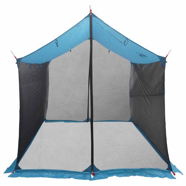 Camping-Tarp mit Netzwänden Blau 270 x 210 x 210 cm