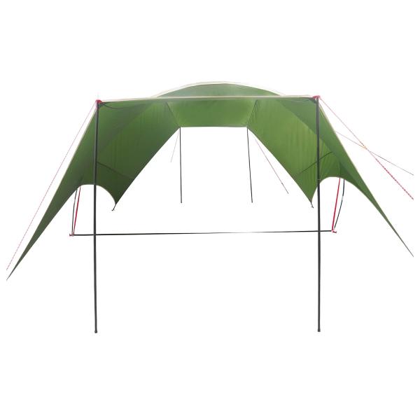 Camping Tarp Wasserfest Grün 550 x 400 x 230 cm