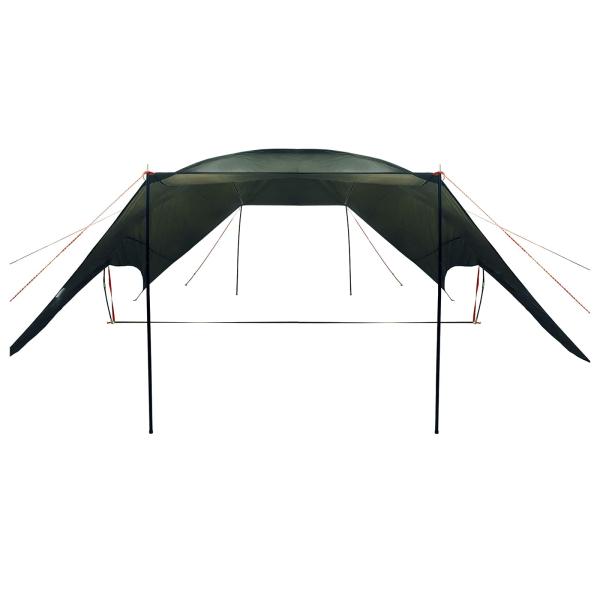 Camping Tarp Wasserfest Olivegrün 695 x 580 x 200 cm