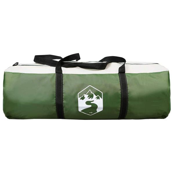 Party-Zelt Grün 500 x 500 x 352 cm Polyester und Stahl