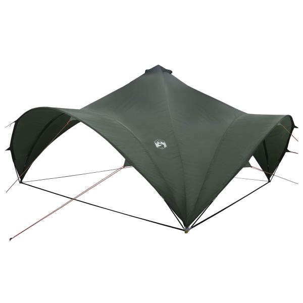 Party-Zelt Armeegrün 500 x 500 x 352 cm Polyester und Stahl