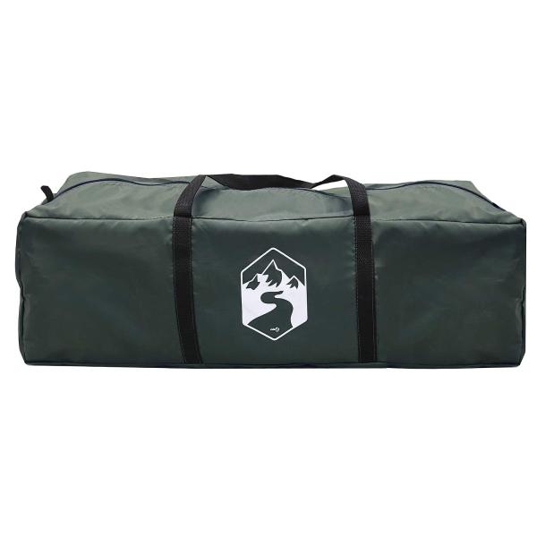 Party-Zelt Armeegrün 600 x 600 x 400 cm Polyester und Stahl